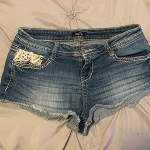 Jean shorts